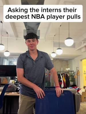 Asking the interns their deepest NBA player pulls #NBA #nba2k #ballknowledge 