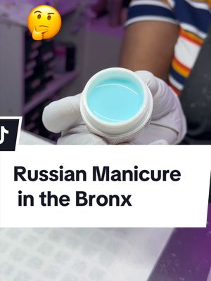 The blue of my dreams 💭🌊 let’s check out @Nails Finessed LLC in Mott Haven 😛 #russianmanicure #bronx #bronxnailtech #bluenails #nycrussianmanicure 