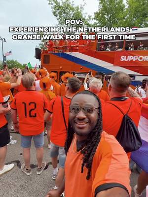 Netherlands showed up for Dallas 🔥 #fifaworldcup #oranje #nothinglikeoranje #netherlands 