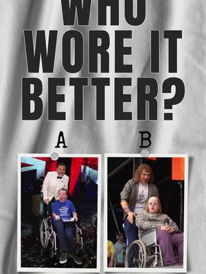 Who wore it better? A. "Only in it for the parking" B. "Yeah, I know." Show your age in the comments. Did you instantly know who B was? #Comedy #BritishComedy #DisabilityComedy #LittleBritain #WhoWoreItBetter