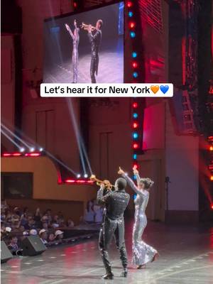 Just two New Yorkers celebrating the greatest city in the world @ÉGO [Eggo] - Eganam Segbefia for the champions @New York Knicks 💙🧡 So hyped to see @Alicia Keys is performing at the parade tomorrow! Let’s do it big, NY #aliciakeys #nyc #nyknicks #nbafinals #tickertapeparade