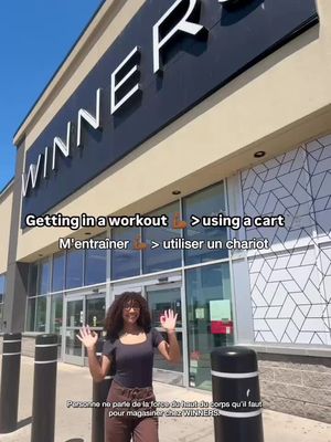 Our favourite workout routine 😊🛍️ - Notre routine d’entraînement préférée 😊🛍️ #WINNERSFabFinds #WINNERSCanada #TrouvaillesWINNERS