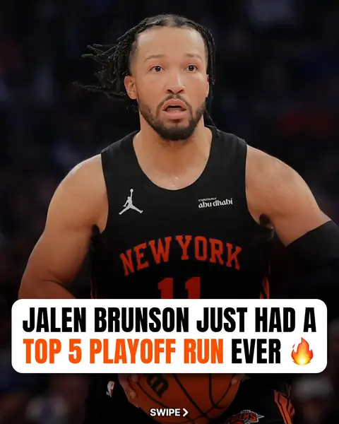 Jalen Brunson’s playoff run stacks up well with all of the greats 🔥🔥🔥 #jalenbrunson #brunson #nyknicks #nbastats #nbadebate 