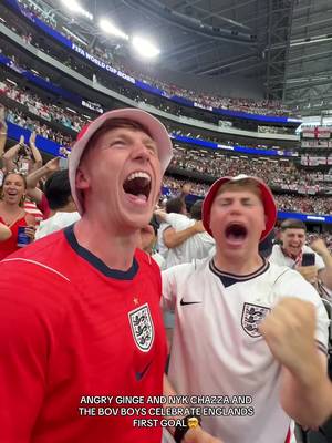 SCENES IN DALLAS AS ENGLAND GO 1-0 🤯 #JDForeverForward