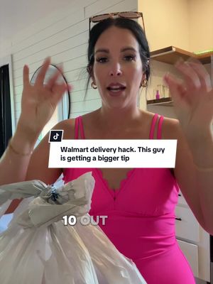 This is absolutely genius!!!  #walmartdelivery #grocerydeliveryhack #grocerydelivery #hacksforgroceries 