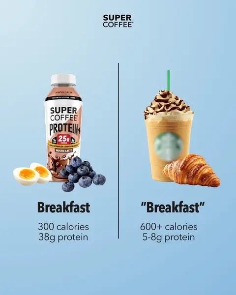 one of these is breakfast. the other is a lie #starbucks #foodfacts 