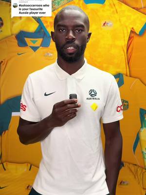 Replying to @Lennon brodigy Jason Geria, Cammy Devlin, Awer Mabil and Patrick Beach name their 🐐 #Socceroos player 👀  #AskSocceroos #FIFAWorldCup 