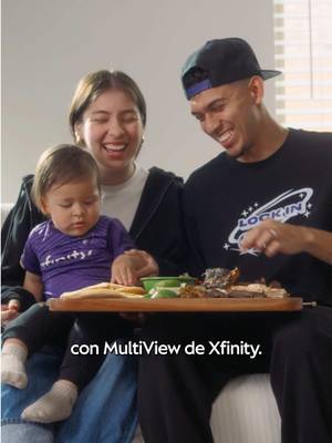 Watching multiple games at once with 4 (multiple) different snacks🙌🏼 @xfinity #xfinitypartner 