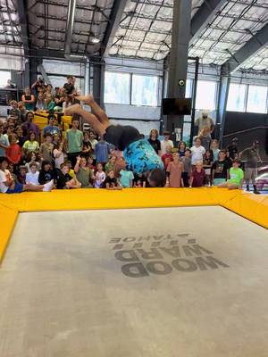 New record!  #Woodward #Record #Trampoline 