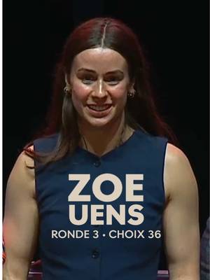 Avec le 36e choix au total, la Victoire de Montréal sélectionne la défenseure Zoe Uens de l’Université Quinnipiac. With the 36th-overall selection, the Montreal Victoire have drafted defender Zoe Uens from Quinnipiac University.