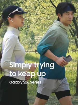 Some people make running look effortless. Following them with a camera is another story. Simply keep up with Horizontal Lock on the #GalaxyS26 series 🏃‍♂️ #GalaxyAI #GalaxyS26Ultra #Samsung Captured #withGalaxy S26 Ultra. Learn more: samsung.com