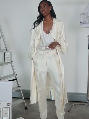 They we’re infact silk & wool blend not duchess satin 😵‍💫