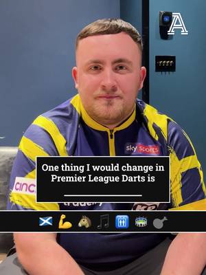 What rule would Luke Littler most like changed? He takes our finish the sentence challenge! #PremierLeague #darts #lukelittler