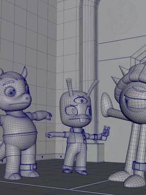 Stop rewinding the animation, dude!!  #runmonsterrun #rmr #animation #funny #3danimation 