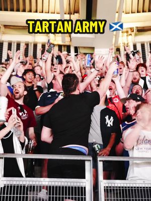 No Scotland, no party 🏴󠁧󠁢󠁳󠁣󠁴󠁿 The Tartan Army showed up in the Bronx 🗣️ #yankees #worldcup #fans 