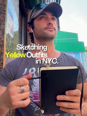 Are sunflowers orange or yellow? Asking for a friend #art #drawing #sketching #streetwear #nycartist  