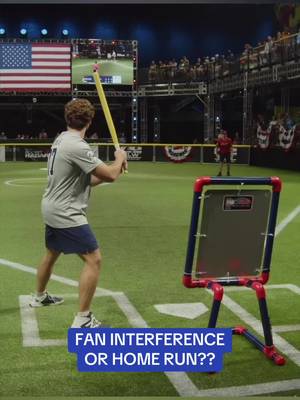 You make the call. Did the fan reach over?? #wiffleball #mlbtheshow #controversy #yankees #blwwiffleball 