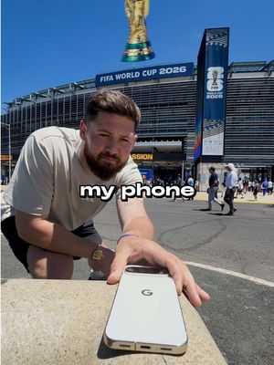 I Left My Phone Outside a World Cup Stadium 🏟️  #worldcup #football #Soccer