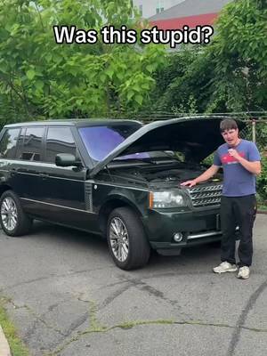 Was this a bad idea? #rangerover #luxurycar #cartok 