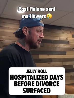 ❤️‍🩹 Jelly Roll's going through a difficult time both emotionally and physically ... because the week before we first reported on his divorce, he was hospitalized.