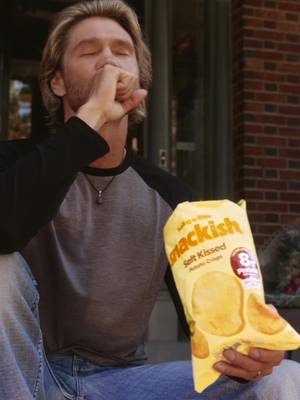 No need to wait for the rain, Snackish is in @target stores across the USA now, and launching into @LoblawsON and Whole Foods in Canada in July. Comment your AIM handle so we can all cringe together. 💛 #Y2snacK episode 1 ft. everyone’s first crush, Chad Michael Murray 