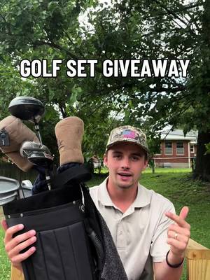 GOLF SET GIVEAWAY! How to enter: - Like this post - Follow me  - Repost this video What is included: - Full set of golf clubs - Golf bag - Glove, tees, and balls One winner will be chosen on 6/25! The winner can come from either Instagram or TikTok. The winner will be announced this account! Don’t be tricked by any scammers! #golf #golfcontent #golfclub #scogolfing 