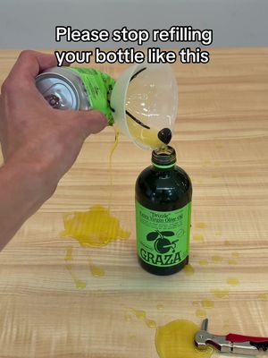 We don’t know how many times we have to say it… #oliveoil #graza #drizzle #grazaoliveoil #nyc 