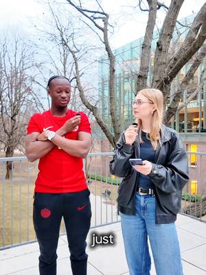 Asking important questions with our friend @hollywood.ik from Team Canada! Lets go @canadasoccer!!! 🍁⚽ #GalaxyS26Ultra #Samsung #TeamCanada