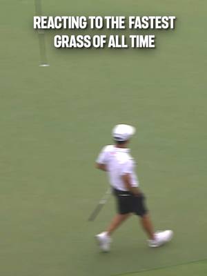 Are these the fastest greens in all of golf?? 🤔 Singapore