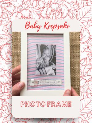One of the easiest baby keepsakes I’ve ever made. 🥹 Instead of tucking away that tiny hospital hat and wristband in a memory box, I framed them with a favorite newborn photo so I can see them every day. It took just a few minutes, but it preserves such a special moment from those first days forever. If you’re looking for a simple baby memory idea, this is such a sweet way to hold onto those tiny details that somehow get big so fast. 🤍 #BabyKeepsake #mom #diycrafts #newborn  #creatorsearchinsights 