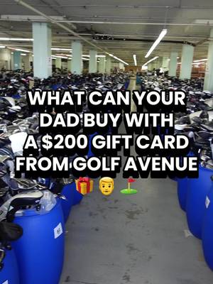 Running last minute and you missed the shipping deadline? We’ve got you covered 💚 A $200 Golf Avenue gift card is the solution. He'll know exactly what to do with it. Visit the link in bio to grab one ⛳ #FathersDay #GolfGifts #golflife #golfaddicts