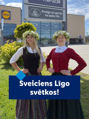 Lai lustīgi Līgo svētki, pilns galds, skanīgas dziesmas un pietiekami daudz siera, lai nevienam nav jāstrīdas par pēdējo gabaliņu! 🌿🧀🔥 Bet, ja kaut kas tomēr pietrūkst, zini, kur mūs atrast. 😉 #lidl #IrVērtīgi #fyp #latviantiktok #Lidllatvija #Līgo #Jāņi