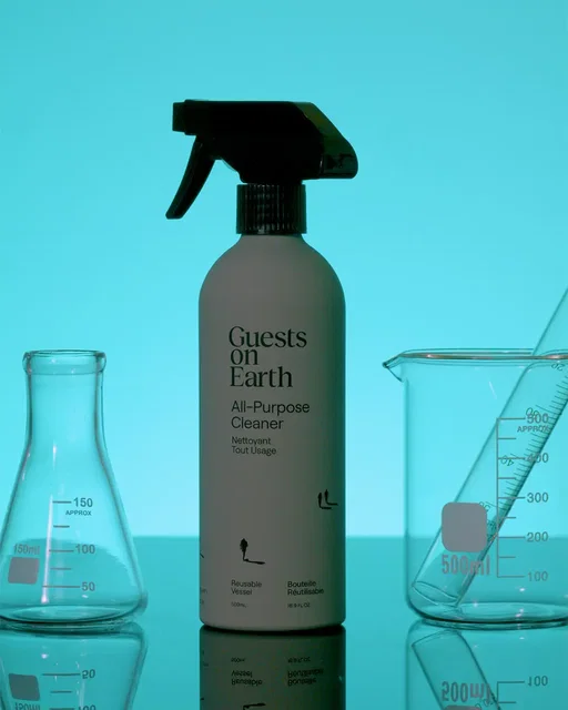 You just need one 🫧💚 Guests On Earth All-Purpose cleaner. The best-smelling cleaner you'll try, our award-winning, plant-based APC breaks down dirt and grease for a streak and residue-free finish.