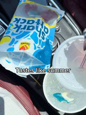 Shark sighting  #drinkideas#gasstation#sprite#candy#summerdrink