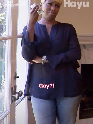 If I was gay, I'd be like, woohoo! #RHOA