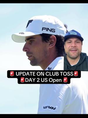 Update on Joaquin Niemann club throw at US Open 😂 Follow for more  #tiktok #fyp #golf 