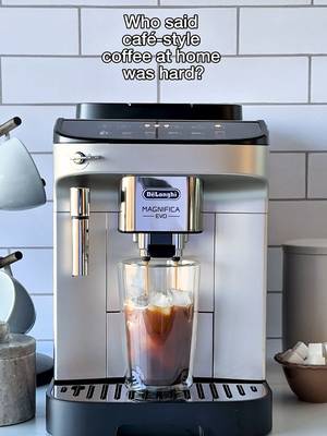 The barista has left the chat. Meet the Magnifica Evo. ☕️ One touch. Café-quality coffee. All of your favourites. Zero waits or awkward small talk. Just Perfetto.  #DeLonghi #Perfetto