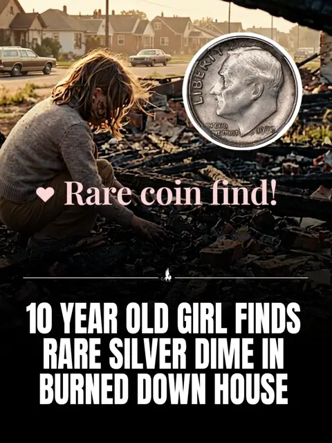 In 1971, a 10-year-old girl named Diane Bechtol was digging through the ruins of a condemned house in McMinnville, Oregon that the fire department had just burned down. Among the ash, she found a dime dated 1970. The US Mint stopped making silver dimes in 1965 making this one of the rarest mint error discoveries. 
