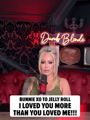 Bunnie XO isn't holding back as she discusses her divorce from Jelly Roll ... claiming she loved him more than he loved her throughout their marriage. 🎥: Dumb Blonde Podcast