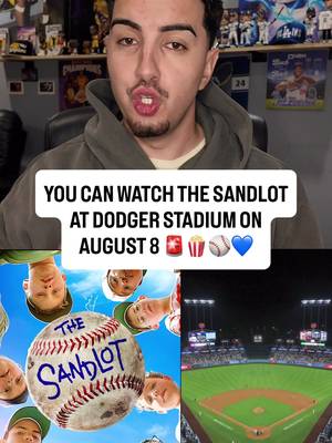 BREAKING: Movie Night on the Field at Dodger Stadium is back 🚨 You’ll be able to watch The Sandlot at Dodger Stadium on Saturday, August 8. Doors open at 5, on-field activities will be going down and the movie starts at 7! Tag someone you’ll be going with! #losangeles #dodgers #movie #Summer #dodgerstadium 