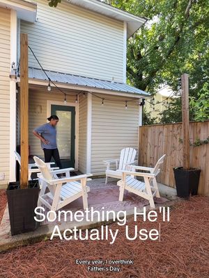 This Fathers Day, with Shipt no order is ordinary. Shipt has made it easy to shop Father’s Day gift ideas for the dad who says he doesn’t need anything. I wanted to do something we could actually enjoy together at the beach house, so I pulled together an easy backyard s’mores night with a few @Lowe’s finds ordered through @Shipt . Firepit, wood, skewers, the little extras — all the things that turn a regular summer night into something the kids will remember. Because sometimes the best gift is less about the “stuff” and more about creating a reason for everyone to slow down and hang outside together. Order on the Shipt app and use my code ASHLEY10 for $10 off your next order of $35 or more. *Offer expires (08/18/2026). Terms apply: https://www.shipt.com/legal/promotional-credit-terms #ShiptPartner #LowesFinds #FathersDayGiftIdea #BackyardIdeas #SummerNights
