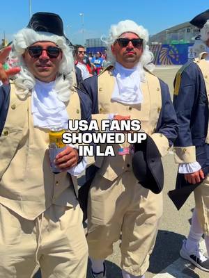 USA fans were electric in Los Angeles 🇺🇸 Good luck to @usmnt today in their game 🆚 Australia 🇦🇺 #fifaworldcup #losangeles26 #WeAreLosAngeles 