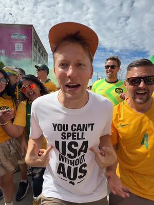 YOU CAN’T SPELL USA WITHOUT AUS 🗣️ 🇺🇸🇦🇺 #worldcup #australia #usa 