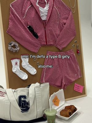 type B unless it’s about planning fits & our gym routine 🤭 #gymsharkwomen #summerfits #OOTD #picnicdate #typeB 
