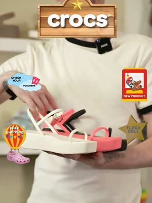 🔔Our LIVE is coming up! Register now and be the first to shop the best offers #CrocsUK #summersale #sale #tiktokshop #tiktoklive 