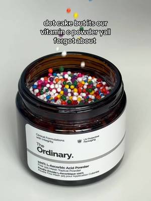 would u eat this cake #theordinary #dotcake #cake 