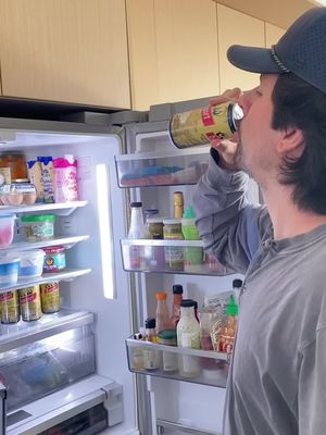 First Beer With the Fridge Open. @et @eeejaayb