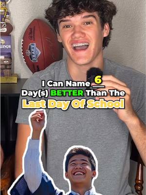 Is the Last Day of School a Top 8 Day of All-Time? #bestday #relatable #viral #school #ranking 