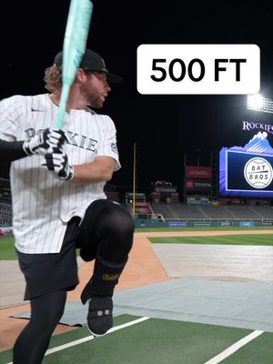 We almost hit the truck at Coors Field 😅 #MLB #baseball 