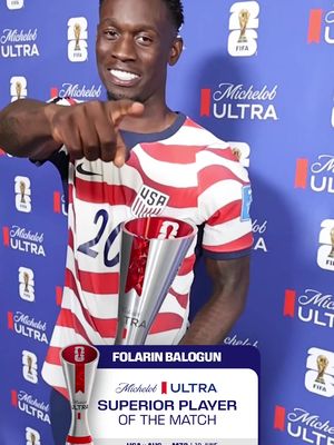 Another elite performance on the world stage. Congrats to Balogun, your Superior Player of the Match for the second time this tournament. #SuperiorPOTM